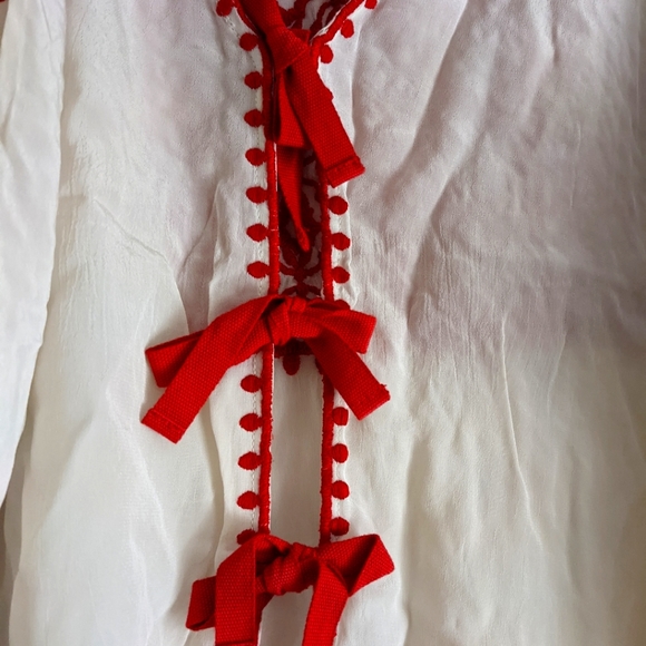 Plenty by Tracy Reese Embroidered Blouse, S - Picture 4 of 5